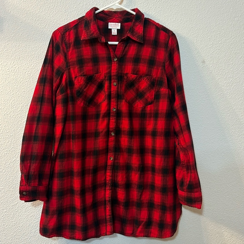 Isabel Maternity flannel size small